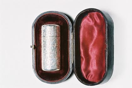 Sampson Mordan Antique Silver Perfume Bottle
