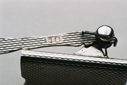 Asprey Silver book mark