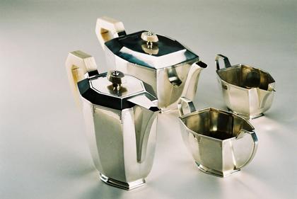 Art Deco Silver Tea Service (4 piece)
