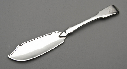 Chinese Export Silver Butter Knife