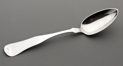 Coin Silver Tablespoon - Boston, A F Burbank