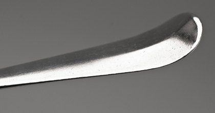 Dutch Silver Hanoverian Tablespoon or Porridge Spoon - Utrecht, Sebastiaan de Mare