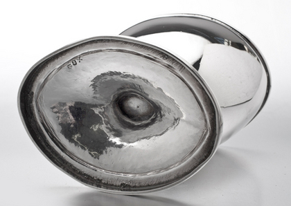 18th Century Dutch Silver Chestnut Vase - Possibly Zutphen, Hendrik Wolters