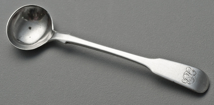 Cape Silver Salt Spoon - Peter Clarke Daniel