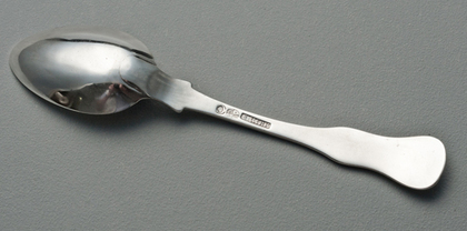 Baltimore Coin Silver Teaspoon - Samuel Kirk, Baltimore Assay Marks
