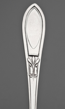 Sterling Silver Art Deco Teaspoons (Set of 6) - Unknown Pattern