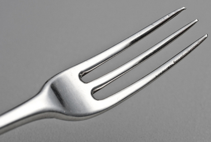 18th Century Dutch Silver Hanoverian 3 Pronged Forks - Hendrik Kamerlingh II