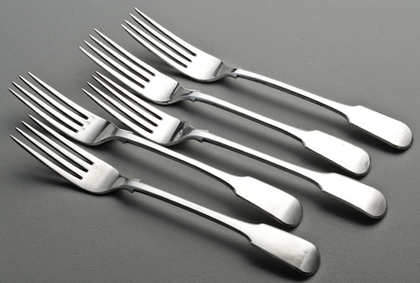 Cape Silver Tableforks (Set of 5) - Willem Lotter