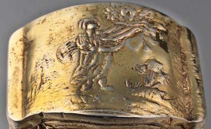 Dutch Silver Lodereindoosje / Vinaigrette - HE. DAT IS LIEF