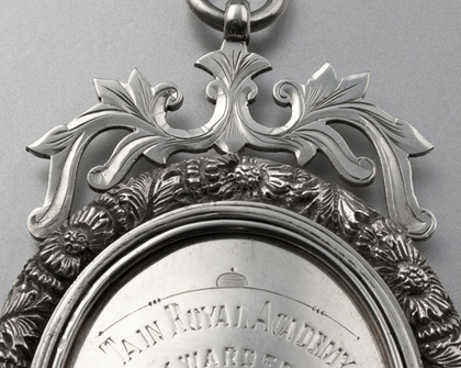 Tain Royal Academy Victorian Prize Medallion - Provost of Tain Fowler, Ross