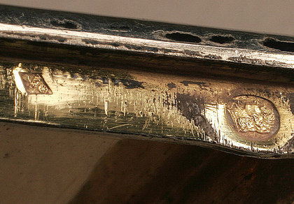 French niello silver snuff box
