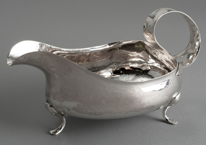  Arts & Crafts Antique Silver Sauce Boat - Art Nouveau Silver