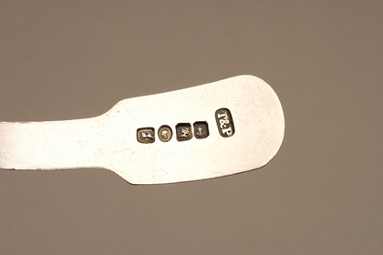 Silver Caddy spoon - Taylor & Perry
