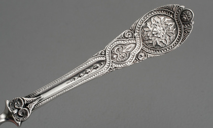 Starr & Marcus Sterling Silver Master Butter Knife - Moresque Pattern, Wendt, Bernard Beiderhase