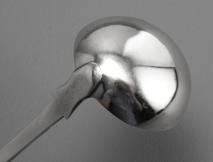 Scottish Provincial Silver Toddy Ladle -Dundee, David Manson