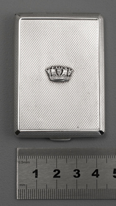 Royal Navy Sterling Silver Matchbook Case - Gieves Ltd. London