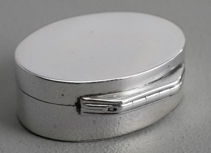Early Antique Silver Vinaigrette - Thomas Willmore, No Hinge to Grille