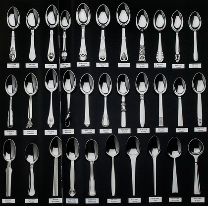 Georg Jensen Parallel or Relief #25 Salad or Vegetable Servers