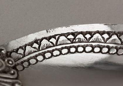 Antique Indian Silver Raj Period Spoon - Kutch