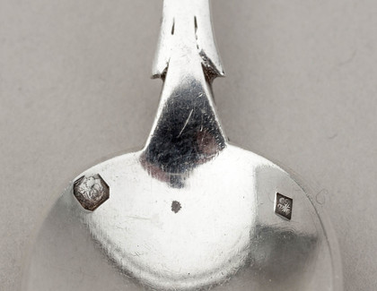 Cardeilhac French Silver Renaissance Pattern Coffee Spoon - 950 Grade