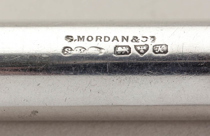 Sampson Mordan Silver Thermometer Case for Chatelaine