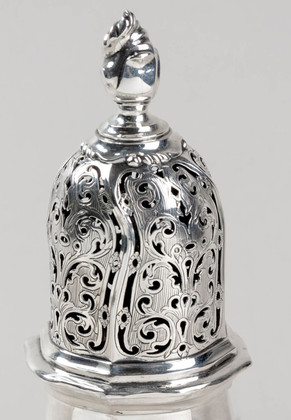 Dutch Silver Sugar Caster (Strooibus) - Pieter van der Kruyf, Rijksmuseum