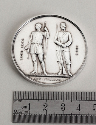 National Rifle Association 1860 Sterling Silver Trophy Medallion
