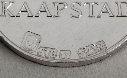 S.A.O.U Sterling Silver Kaapstad Medallion, 1905-1955