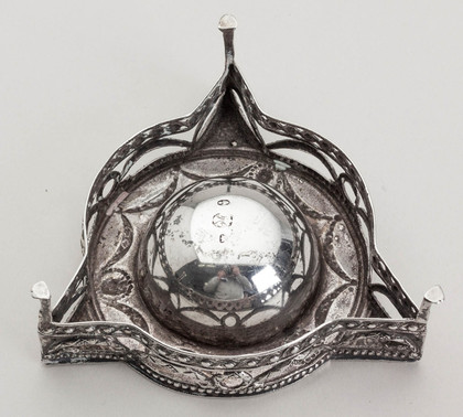 17th Century? German Silver Triangular Salt - or later 19th Century copy