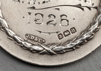 Michaelhouse School Sterling Silver Sporting Medallion - George Boyes