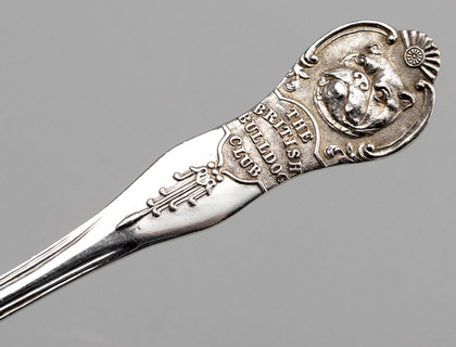 The British Bulldog Club Antique Silver Tablefork - Dublin 1911 The Quakeress
