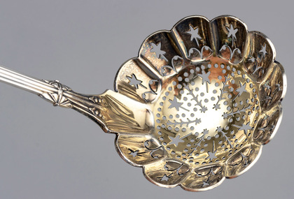 Gorham Sterling Silver Louis XIV Pattern Sifter Spoon & Ladle - Starr & Marcus New York