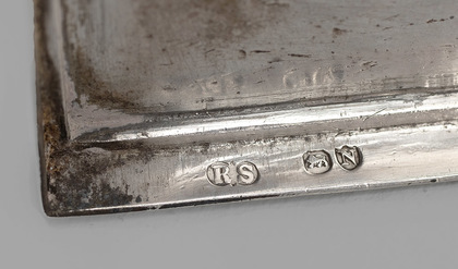 Victorian Silver Horse Chariot Racing Table Box - George Lambert, Robert Stocker, Quadriga, Apollo
