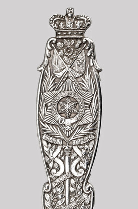 Queen Victoria Diamond Jubilee Commemorative Silver Spoon - Heavens Light Our Guide
