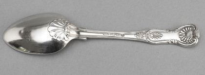 Cape Silver Kings Pattern Dessert Spoon - Lawrence Twentyman