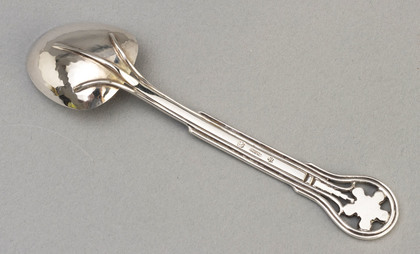 Australian Sterling Silver Wildflower Jam Spoon - Geraldton Wax, Linton Silver