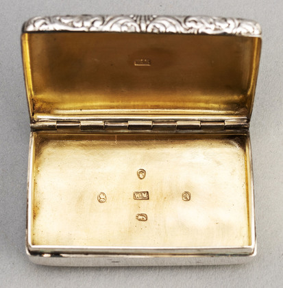 Cape Silver Snuff Box - William Moore