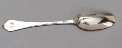 Queen Anne Brittania Silver Dognose Spoon - John Broake, 1/2