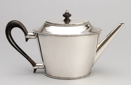 Dutch Antique Silver Teapot - Jacob Hendrik Stellingwerff