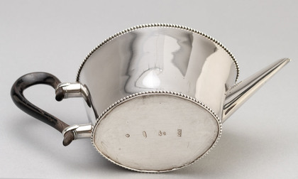 Dutch Antique Silver Teapot - Jacob Hendrik Stellingwerff
