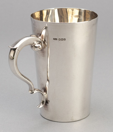 Natal Rifle Association Semper Paratus Sterling Silver Trophy Mug - Winner 500 Yards Aggregate, C.J. Fleming