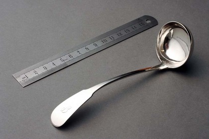 Scottish Provincial Silver Toddy Ladle - Dundee, Andrew Wilkie
