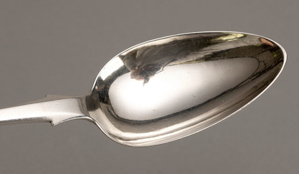 Rare Canadian Silver Tablespoon - Salomon Marion, Montreal (1 of 3)
