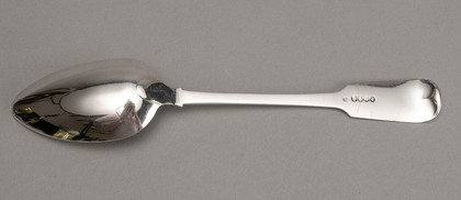 Irish Provincial Silver Serving Spoon - Richard Garde, Cork