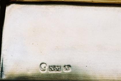 Nathaniel Mills Silver snuff box